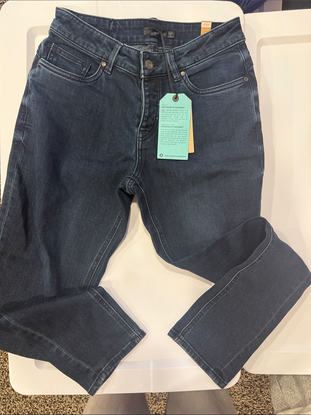Prana Buxton Jeans NWT